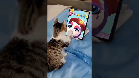 Talking Angela - Gata Angela #viral #talkingtom #comofazer #gatotom #talkingangela #dibujos