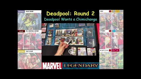 Marvel Legendary Deck Building Game: Deadpool, Round 2