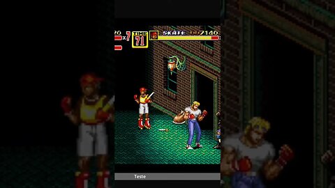 Streets of Rage 2, Nas manhas no primeiro chefão, #shorts