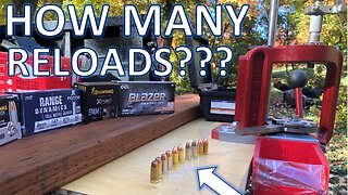 How Many Times Can You Reload Brass?