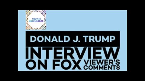 FOX News Trump viewers comments