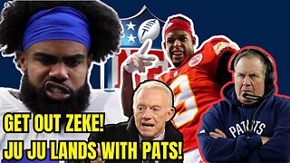 Ezekiel Elliott RELEASED By Dallas Cowboys! Ju Ju Smith Schuster SIGNED by Patriots?!