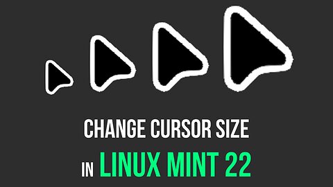 How to Change Mouse Cursor Size in Linux Mint 22 Cinnamon
