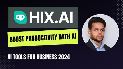 🚀 Boost your business productivity with Hix.ai!