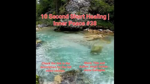 10 Second Short Healing Inner Peace | Meditation Music | Angel Guides | #38 #Meditation #shorts