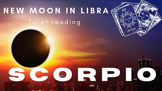 SCORPIO ♏️- The sling effect! NEW MOON 🌑 IN LIBRA SOLAR ECLIPSE TAROT READING #tarotary #scorpio