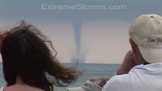 Pensacola Beach Waterspout !