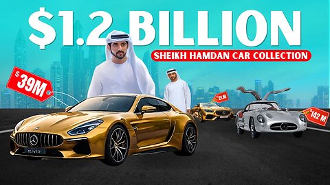 Sheikh Hamdan's CRAZY Gold Car Collection (Dubai Prince Fazza)