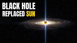 What If a Black Hole Replaced The Sun?