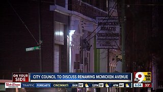 City council to discuss renaming McMicken Avenue