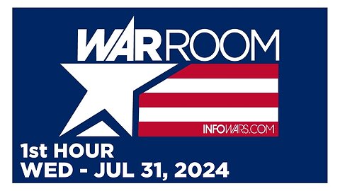 WAR ROOM [1 of 3] Wed 7/31/24 • TRUMP SHOOTER VIDEO RUNNING AROUND ON ROOF MINUTES BEFORE SHOOTING