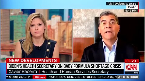 HHS Secretary: We Knew LAST YEAR About A Possible Baby Formula Shortage