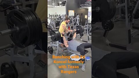 405lbs for Reps, Texas Ranger, Ed Koncel