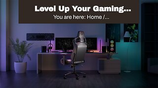 Level Up Your Gaming Experience: Uncover the Ultimate Comfort and Style of Leather Gaming Chair...