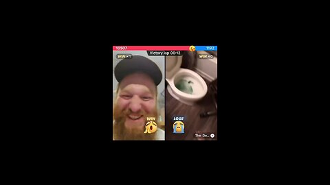 Toilet reveal after lost wager. With Nick Hibbitts and The Demon King on TikTok