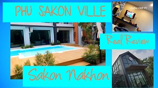 PHU SAKON VILLE HOTEL ( โรงแรมภูสกลวิลล์ ) Real Review - Sakon Nakhon Issan Thailand #thaihotels TV