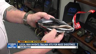 Local inventor wants pocket-sized trauma kits available to all