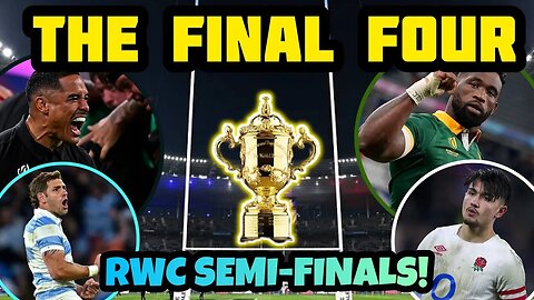 Rugby World Cup Semi-Final PREVIEW!!!