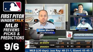 MLB Picks, Predictions and Odds | Daily MLB Betting Preview | First Pitch September 6