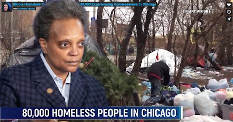 Mayor Lightfoot Of Chicago Homeless Crisis Explodes, Nearly 80,000 Experiencing Homelessness