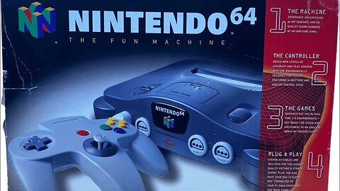 Nintendo 64 Reveal E3 96