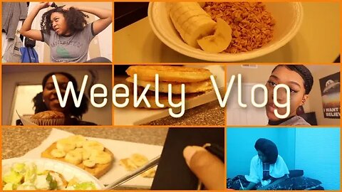 Week in my life Vlog 01 - eating healthy, running errands, being productive