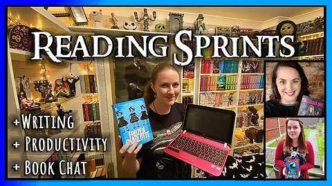 READING & WRITING SPRINTS + vampire authors Alex Foulkes & Aislinn O'Loughlin +book chat & the kitty