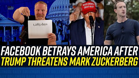 Trump THREATENS MARK ZUCKERBERG W/ PRISON - 3 Days Later Facebook Ends Restrictions on His Accounts!