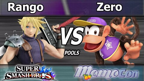 Rango (Cloud & Mario) vs. TSM|Zero (Diddy Kong) - Wii U Pools - Momocon 2017