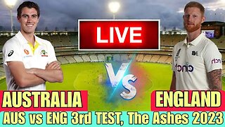 🔴LIVE CRICKET MATCH TODAY | CRICKET LIVE | 3rd TEST | AUS vs ENG LIVE MATCH TODAY | Cricket 22