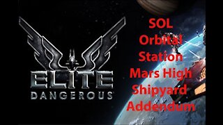 Elite Dangerous: Permit - SOL - Orbital Station - Mars High - Shipyard Addendum - [00061]