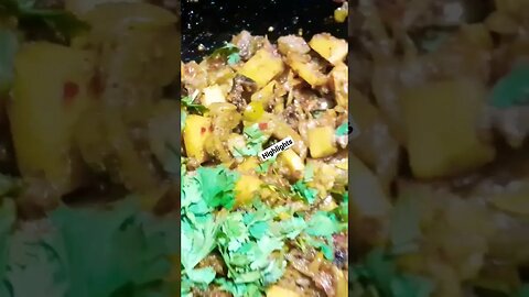 Aloo karele ki sabzi #shorts #ytshorts #viral #viralreels #trending #happycookingtoyou #sabzilovers