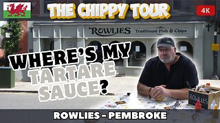 Chippy Review 58: Rowlies, Pembroke. Fish and Chips in the heart of Pembrokeshire.