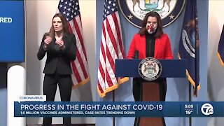 Michigan Gov. Gretchen Whitmer updates COVID-19 response