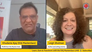 The Writer's Roadmap with Leigh Shulman | Writing a book | KAJ Masterclass