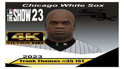 How To Create Frank Thomas MLB The Show 23