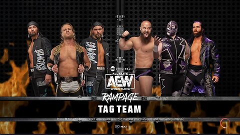 AEW Rampage Dark Order vs The Elite