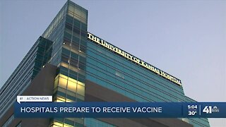 Hospitals prepare to receive COVID-19 vaccine
