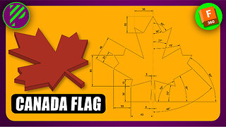 #83 Canada Flag | Fusion | Pistacchio Graphic