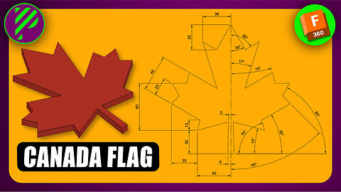 #83 Canada Flag | Fusion | Pistacchio Graphic