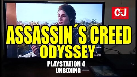 Unboxing Assassins Creed Odyssey (PS4)