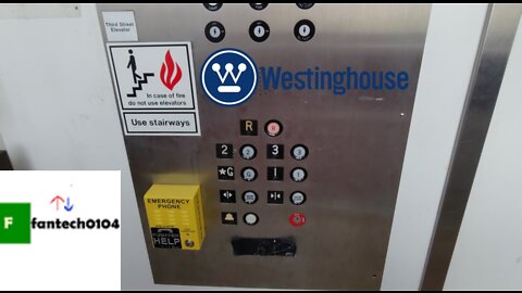 Westinghouse Hydraulic Elevator @ Pine Street Parking Garage - Easton, Pennsylvania