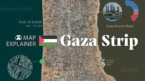What Is Gaza Strip/Inside Story Of Gaza Strip/Israel Palestine Conflict