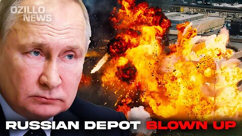 Black Day for Putin and the Kremlin: Ukraine Blows Up Russian Ammunition Depots!
