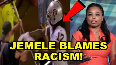 Jemele Hill believes it's RACIST to charge Davante Adams for ASSAULTING cameraman! She BLAMES Police