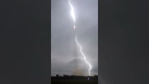 Russian Rocket Gets Hit by Lightning and Keeps Going #shorts