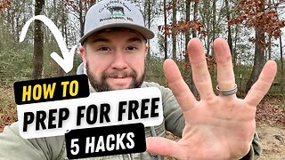 5 PREPPING Hacks To DO NOW That Is Completely FREE - Prepping Before It’s Too Late