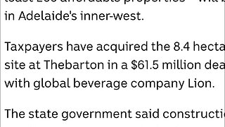 South Australia used over 50m TAX PAYER FUNDS TO USE PRIVATE INVESTORS BUSINESSES TO GET RICH 🤑