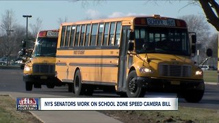 Cameras could soon be coming to stop arms on New York school buses