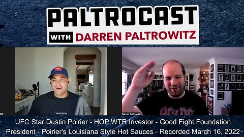 Dustin Poirier interview with Darren Paltrowitz